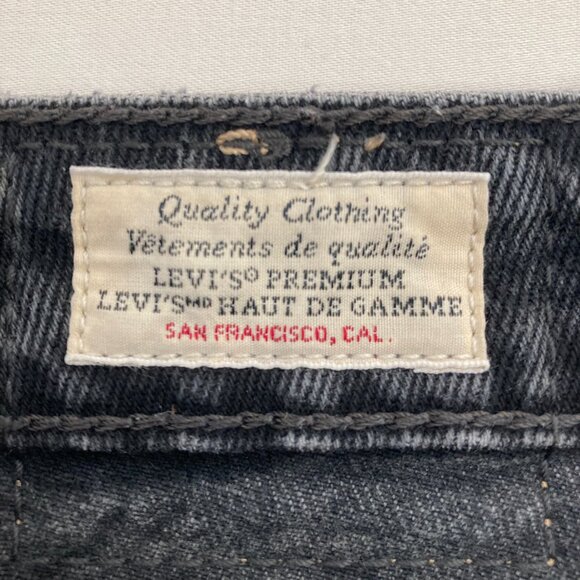 Levi’s Premium Low Loose Jeans In Black, Size 10 - Picture 9 of 12